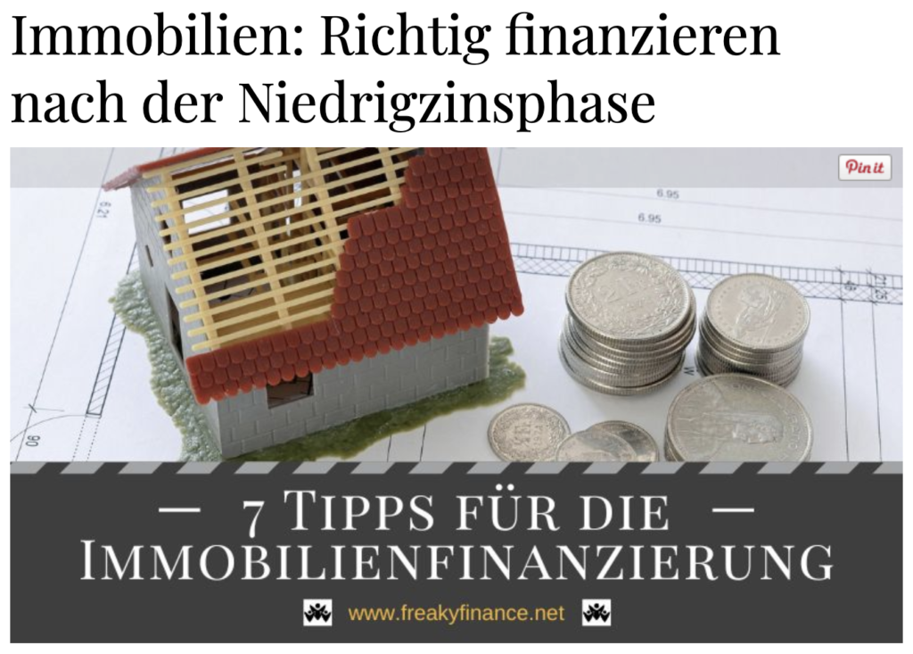 Richtig finanzieren