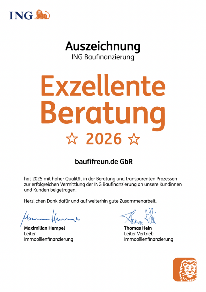 auszeichnung ING exzellente beratung